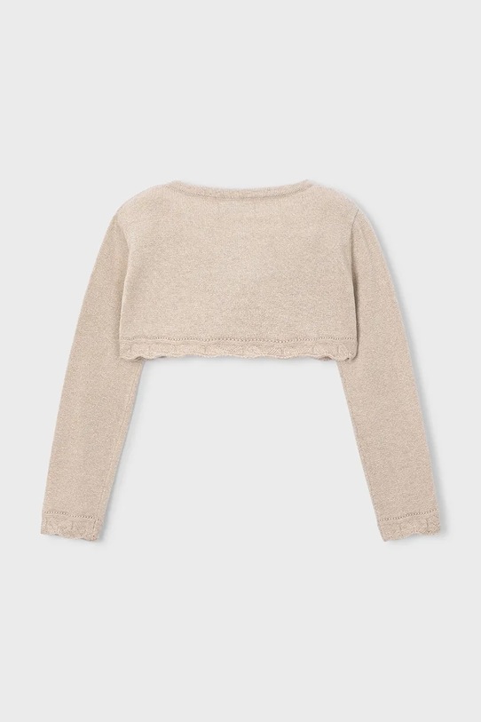 Mayoral kardigan dziecięcy 320.6A.Mini.PPY2 beżowy SS26