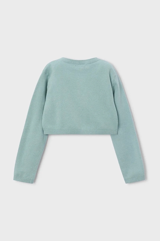 Dječji kardigan Mayoral 321.6D.Mini.PPY2 tirkizna SS26