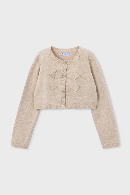 Mayoral kardigan dziecięcy pozostałe beżowy 321.6D.Mini.PPY2