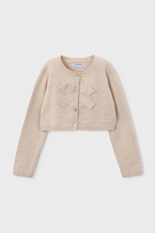 Mayoral kardigan dziecięcy pozostałe beżowy 321.6D.Mini.PPY2