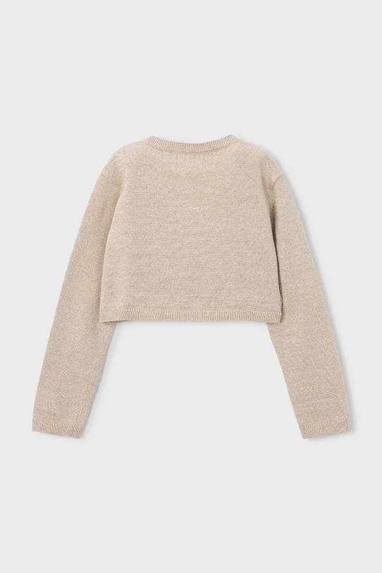 Mayoral kardigan dziecięcy 321.6D.Mini.PPY2 beżowy SS26
