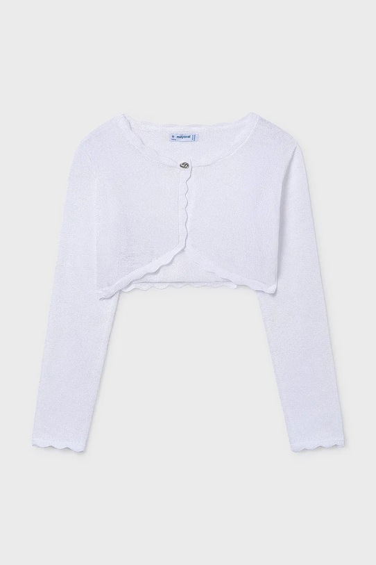 Mayoral kardigan dziecięcy pozostałe biały 332.8A.Junior.PPY2