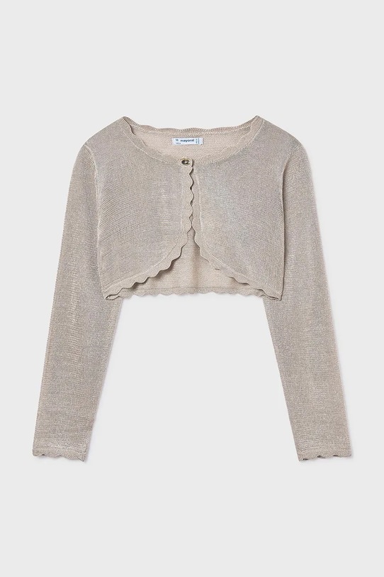Παιδικό κάρδιγκαν Mayoral 332.8A.Junior.PPY2 μπεζ SS26
