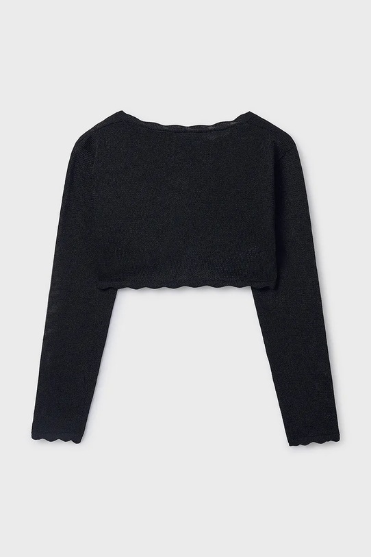 Mayoral kardigan dziecięcy 332.8A.Junior.PPY2 czarny SS26