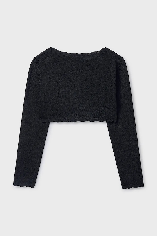 Mayoral kardigan dziecięcy 332.8A.Junior.PPY2 czarny SS26