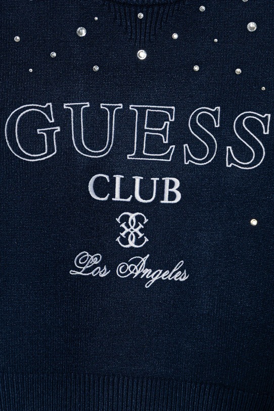 Dziewczynka Guess sweter dziecięcy J6RR06.Z3KS0.PPY2 granatowy
