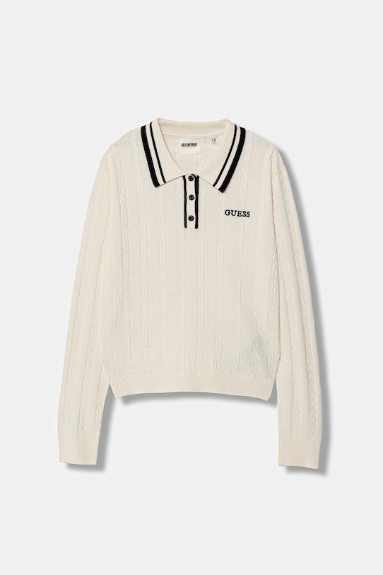 Guess sweter dziecięcy pozostałe beżowy J6RR15.Z4652.PPY2