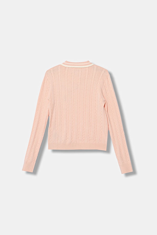 Guess sweter dziecięcy J6RR15.Z4652.PPY2 różowy SS26