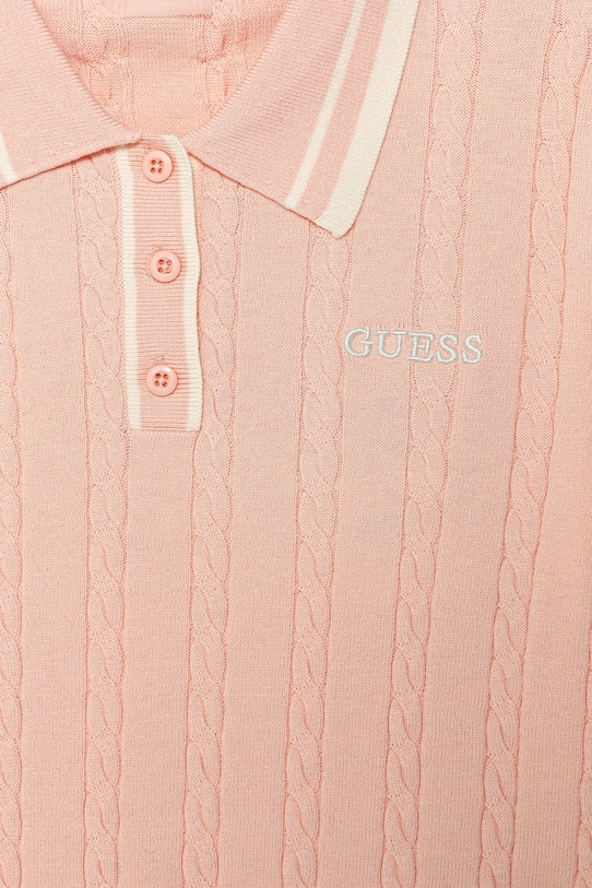 Dziewczynka Guess sweter dziecięcy J6RR15.Z4652.PPY2 różowy