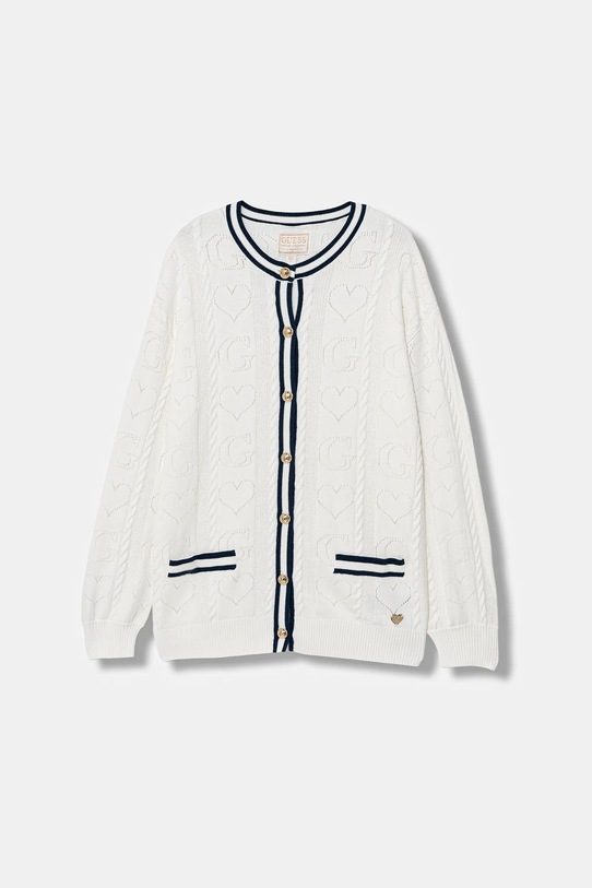 Guess kardigan dziecięcy pozostałe biały J6RR17.Z2BB0.PPY2