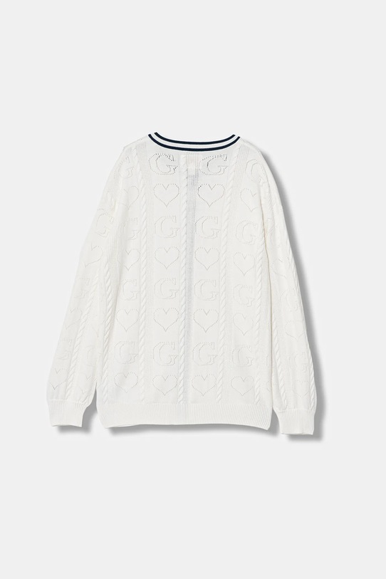 Guess kardigan dziecięcy J6RR17.Z2BB0.PPY2 biały SS26