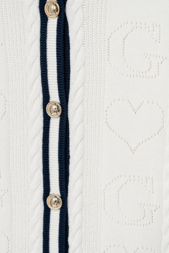 Dziewczynka Guess kardigan dziecięcy J6RR17.Z2BB0.PPY2 biały