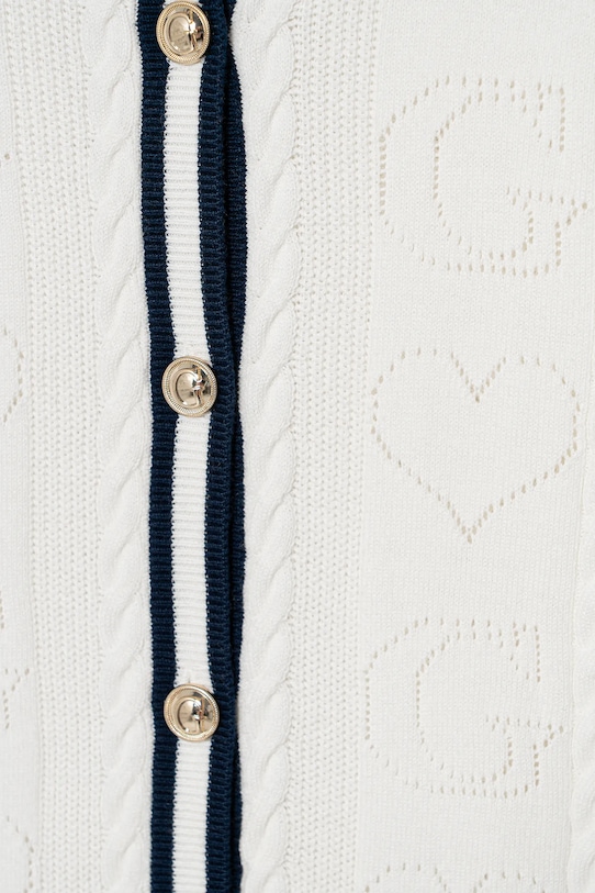 Dziewczynka Guess kardigan dziecięcy J6RR17.Z2BB0.PPY2 biały