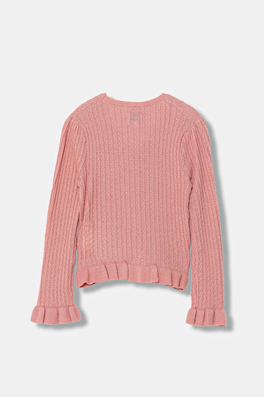 Guess kardigan z domieszką wełny K6RR03.Z4530.PPY2 różowy SS26