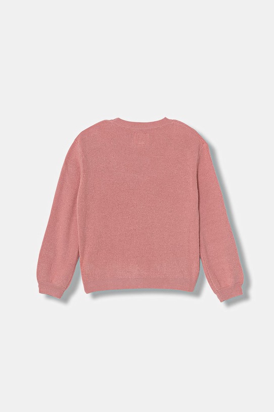 Guess sweter dziecięcy z wiskozą K6RR04.Z5250.PPY2 różowy SS26