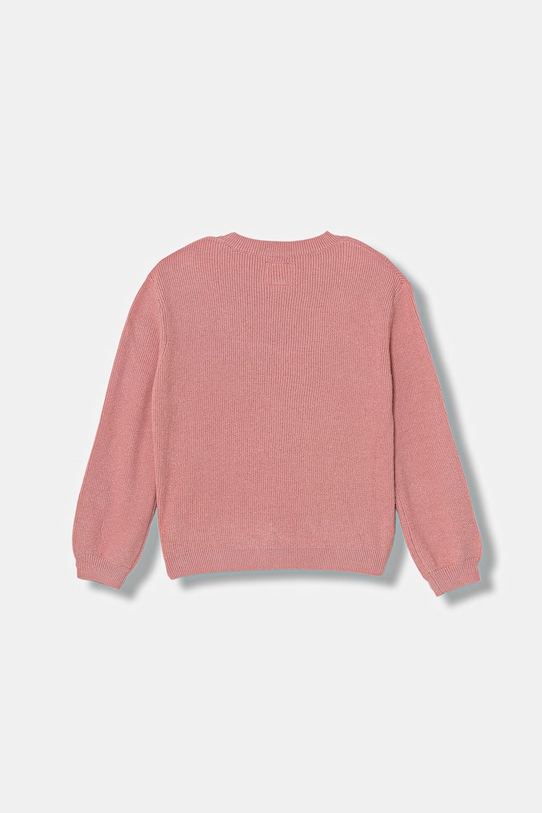 Guess sweter dziecięcy z wiskozą K6RR04.Z5250.PPY2 różowy SS26