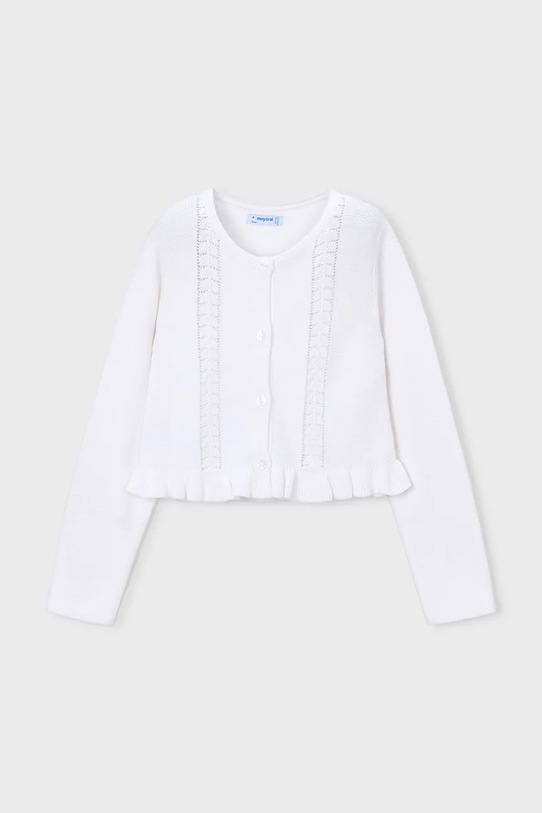 Mayoral kardigan dziecięcy pozostałe biały 3383.6B.Mini.PPY2