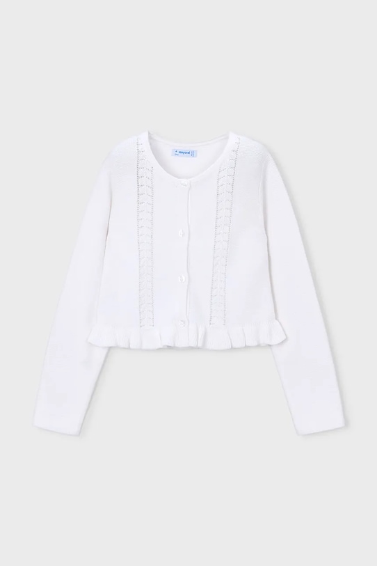 Mayoral kardigan dziecięcy pozostałe biały 3383.6B.Mini.PPY2