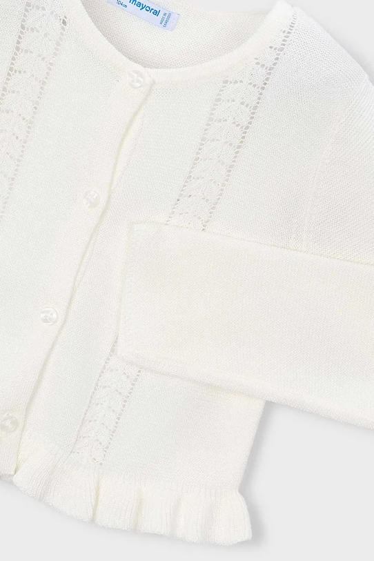 Dziewczynka Mayoral kardigan dziecięcy 3383.6B.Mini.PPY2 beżowy