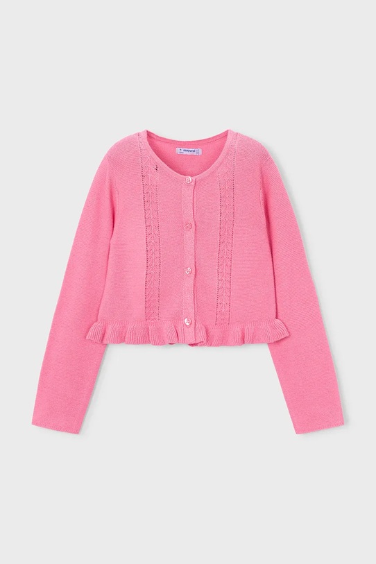 Mayoral kardigan dziecięcy pozostałe różowy 3383.6B.Mini.PPY2
