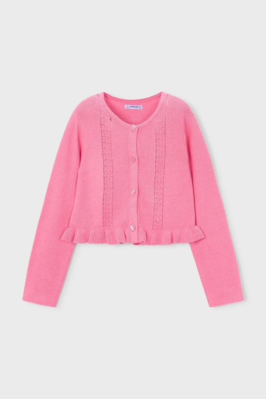 Mayoral kardigan dziecięcy pozostałe różowy 3383.6B.Mini.PPY2