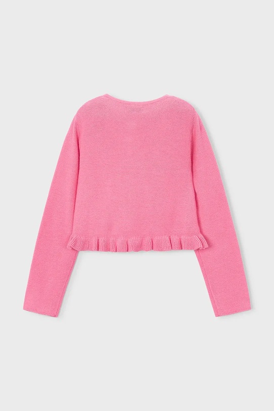 Mayoral kardigan dziecięcy 3383.6B.Mini.PPY2 różowy SS26