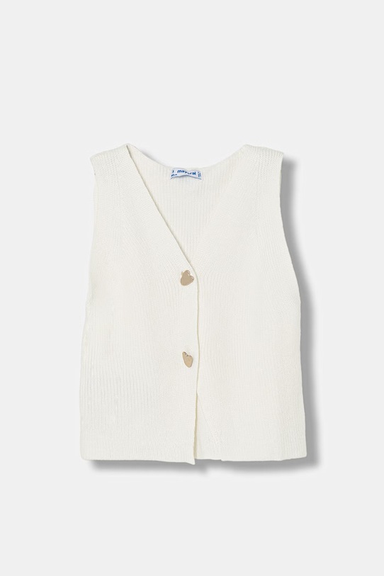 Mayoral gyerek mellény vékony fehér 3385.6F.Mini.PPY2