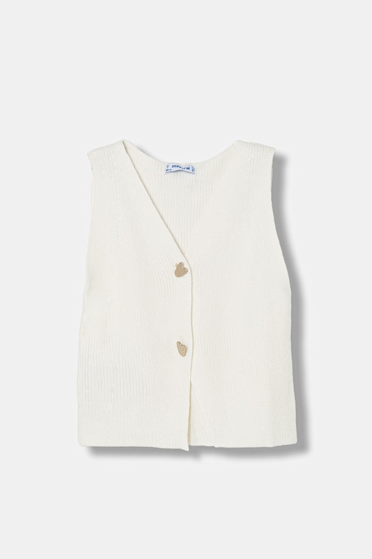 Mayoral gyerek mellény vékony fehér 3385.6F.Mini.PPY2