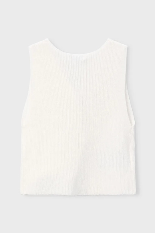 Mayoral vestă copii 3385.6F.Mini.PPY2 alb SS26