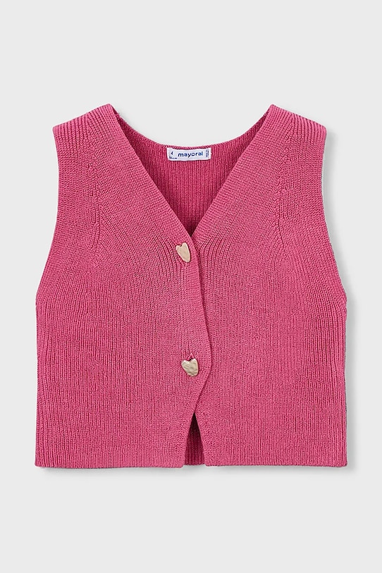 Mayoral kamizelka dziecięca pozostałe różowy 3385.6F.Mini.PPY2