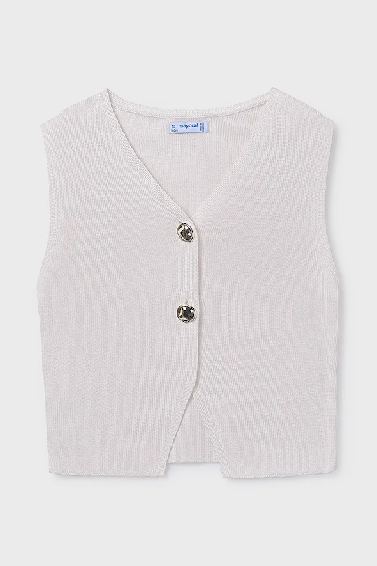 Mayoral kamizelka dziecięca pozostałe biały 6020.8A.Junior.PPY2