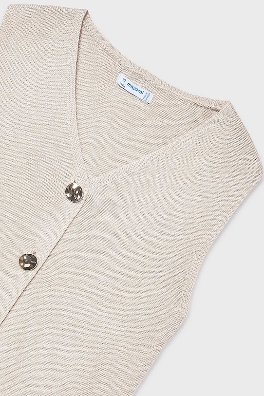 Παιδικό γιλέκο Mayoral μπεζ 6020.8A.Junior.PPY2