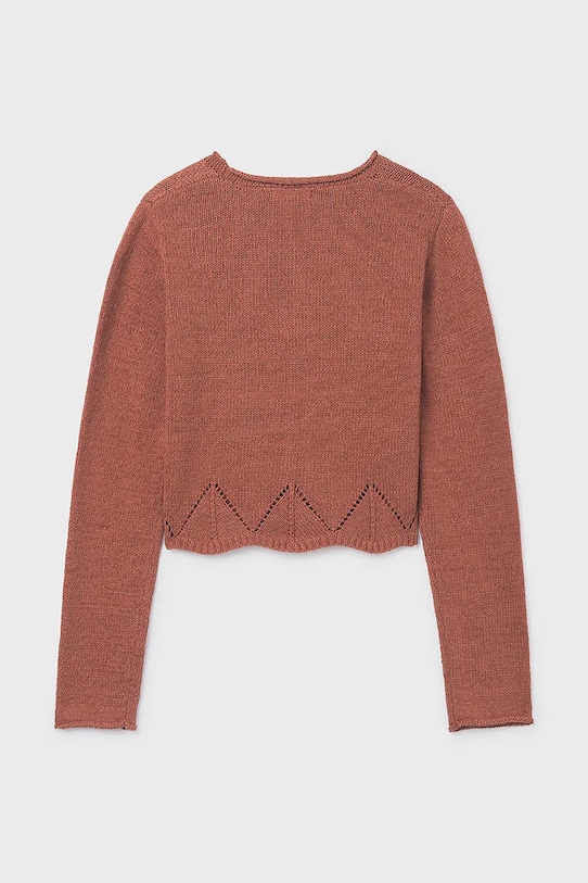 Дівчинка Дитячий кардиган Mayoral 6354.8C.Junior.PPY2 коричневий