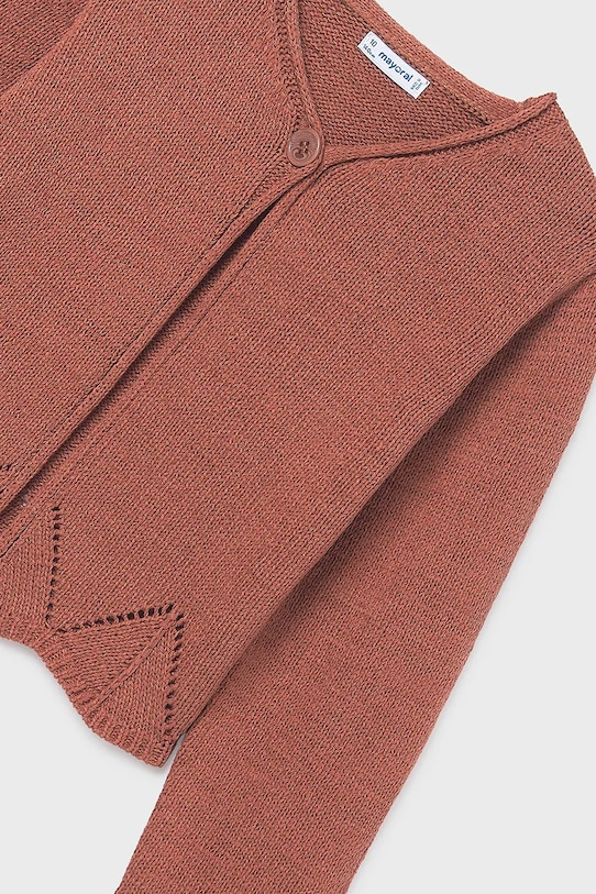 Дитячий кардиган Mayoral коричневий 6354.8C.Junior.PPY2