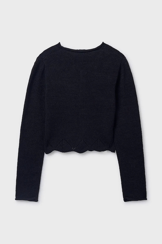 Дитячий кардиган Mayoral 6354.8C.Junior.PPY2 чорний SS26