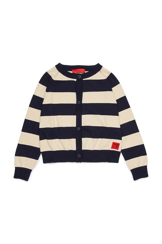MAX&Co. kardigan bawełniany dziecięcy MAXK25F KNITWEAR pozostałe granatowy MX0296.MX00Z