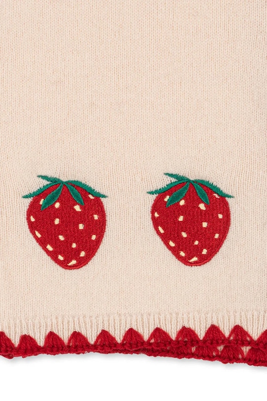 Konges Sløjd kardigan wełniany dziecięcy COLLETTE CARDIGAN KS104749.PPY2