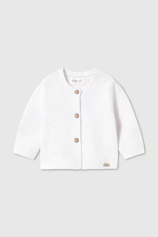 Mayoral Newborn kardigan niemowlęcy pozostałe biały 1305.2B.Newborn.PPY2