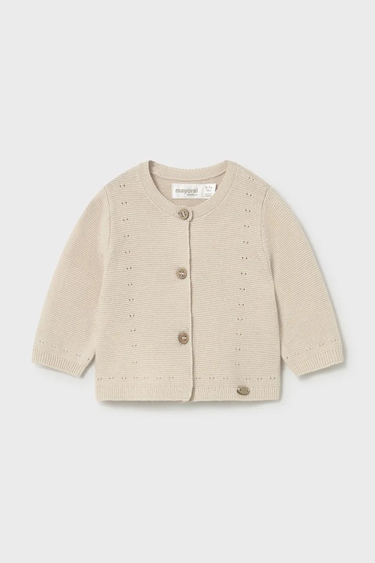 Kardigan za bebe Mayoral Newborn ostalo bež 1305.2B.Newborn.PPY2