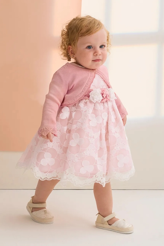 Abel&Lula kardigan niemowlęcy 5301.11.Baby.PPY2 różowy