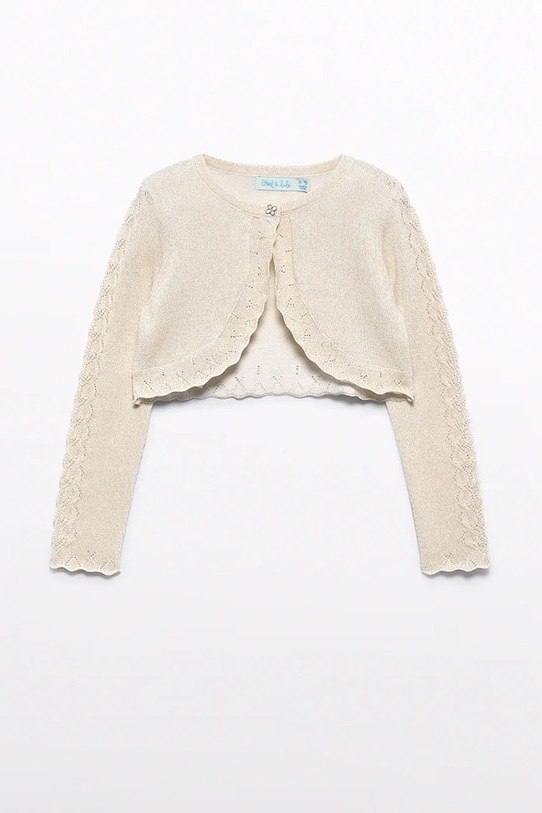 Παιδικό κάρδιγκαν Abel&Lula 5304.1.Mini.PPY2 μπεζ SS26