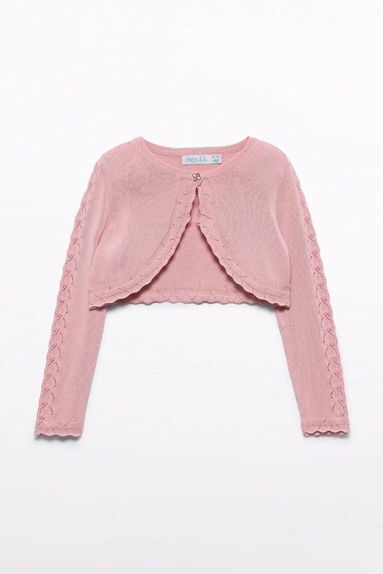 Παιδικό κάρδιγκαν Abel&Lula 5304.1.Mini.PPY2 ροζ SS26