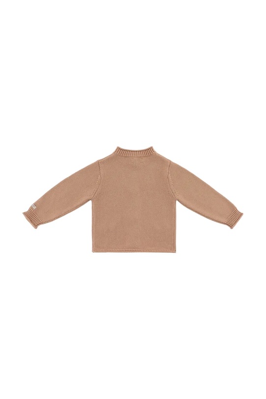 Dziewczynka Donsje kardigan bawełniany niemowlęcy Danta Cardigan Fluffy Bunny 3047201 pomarańczowy