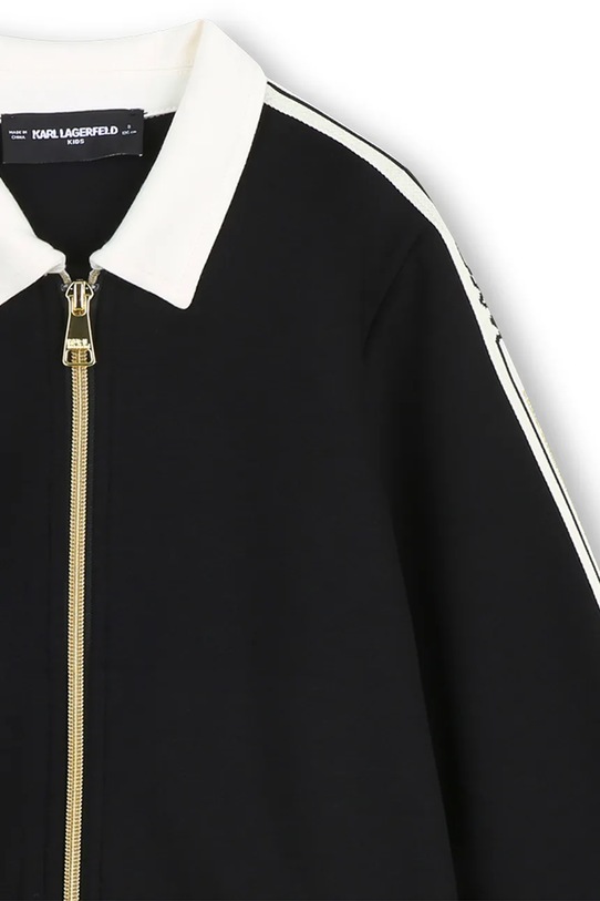 Karl Lagerfeld cardigan per bambini nero Z31132.114.150