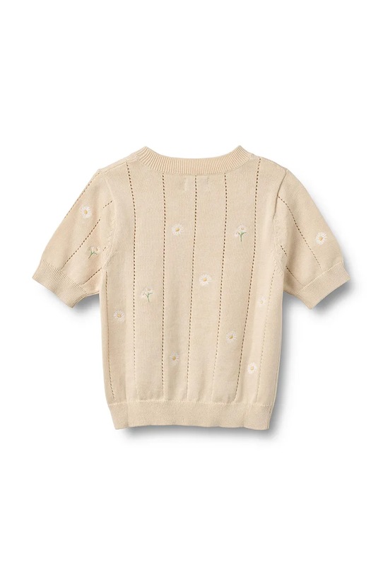 Wheat sweter dziecięcy bawełniany 0570.560.GOTS beżowy SS26