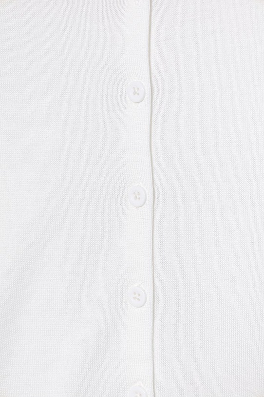 Djevojčice United Colors of Benetton kardigan za djecu s pamukom 19DKC500Z.G.Stagionale bijela