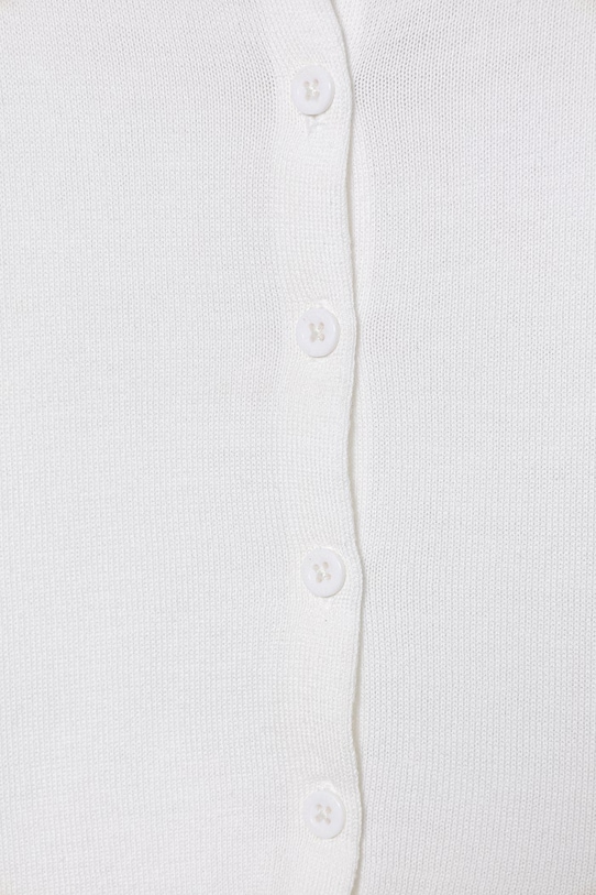 Dziewczynka United Colors of Benetton kardigan dziecięcy z bawełną 19DKG500S.P.Stagionale biały