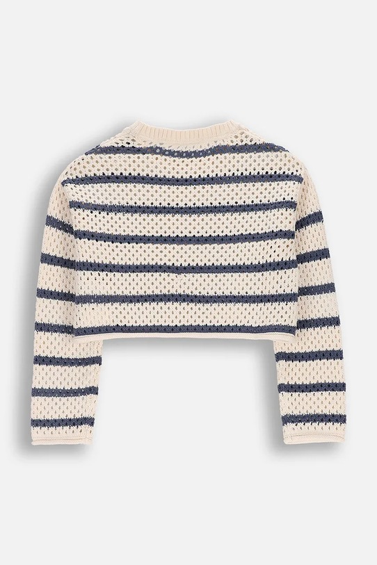 Coccodrillo pulover otroški bombažen WC6172105CSG bež SS26