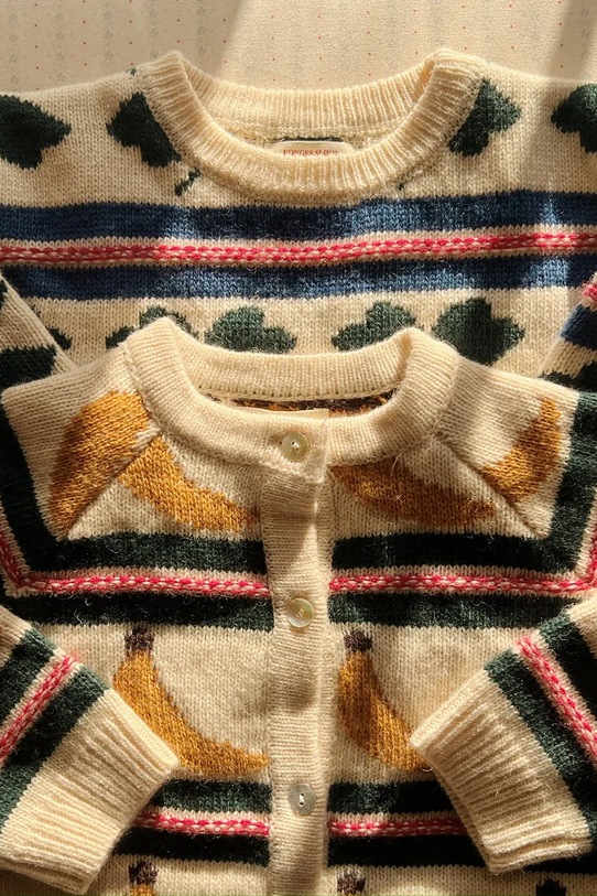 Konges Sløjd kardigan z dodatkiem wełny dziecięcy BILLI KNIT CARDIGAN KS104233.PreSpring