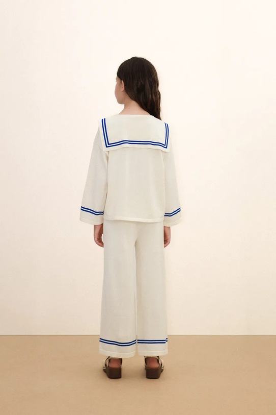 Tinycottons sweter bawełniany dziecięcy SAILOR TINY CARDIGAN SS26.373